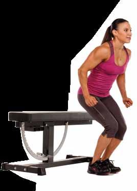 .. PUT YOUR CK INTO IT WITH REEOK S NEW ESYTONES See page 9 for more details LOW INTENSITY Squat Jump Split Squat Jump Medicine all sit-up MEDIUM