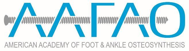 The American Academy of Foot & Ankle Osteosynthesis presents Comprehensive Course of Internal Fixation for Reconstructive Surgery and Trauma of the Foot & Ankle Hyatt DFW Airport Dallas, Texas