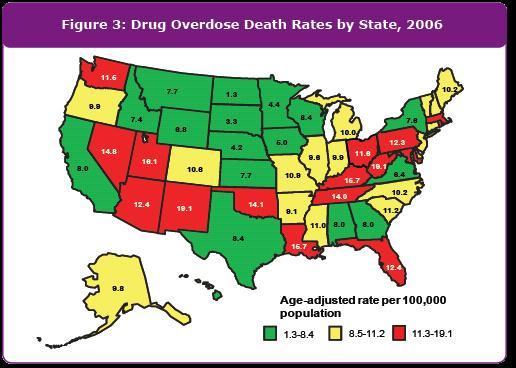 Drug Overdose Deaths in the U.S.