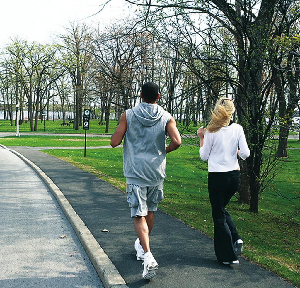 Healthy Living Advanced Tips We recommend a warm-up and cool-down activity each time you exercise. We suggest using a comfortable walking pace for 5-10 before and after each activity.
