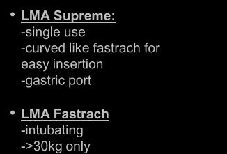 -curved like fastrach for easy insertion -gastric