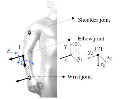 Vetrice, G., et al.: Kinematic Analysis of Elbow Rehabilitation Equipment 111 Fig. 6. Kinematics of the elbow joint [4] in agonist-antagonist mode, as shown in Figure 7.