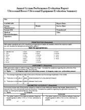 New Forms for ACR Compliance ACR Worksheet Page 1 New Forms for ACR Compliance ACR Worksheet Page 2 Frequency Annual Surveys are complete tests performed