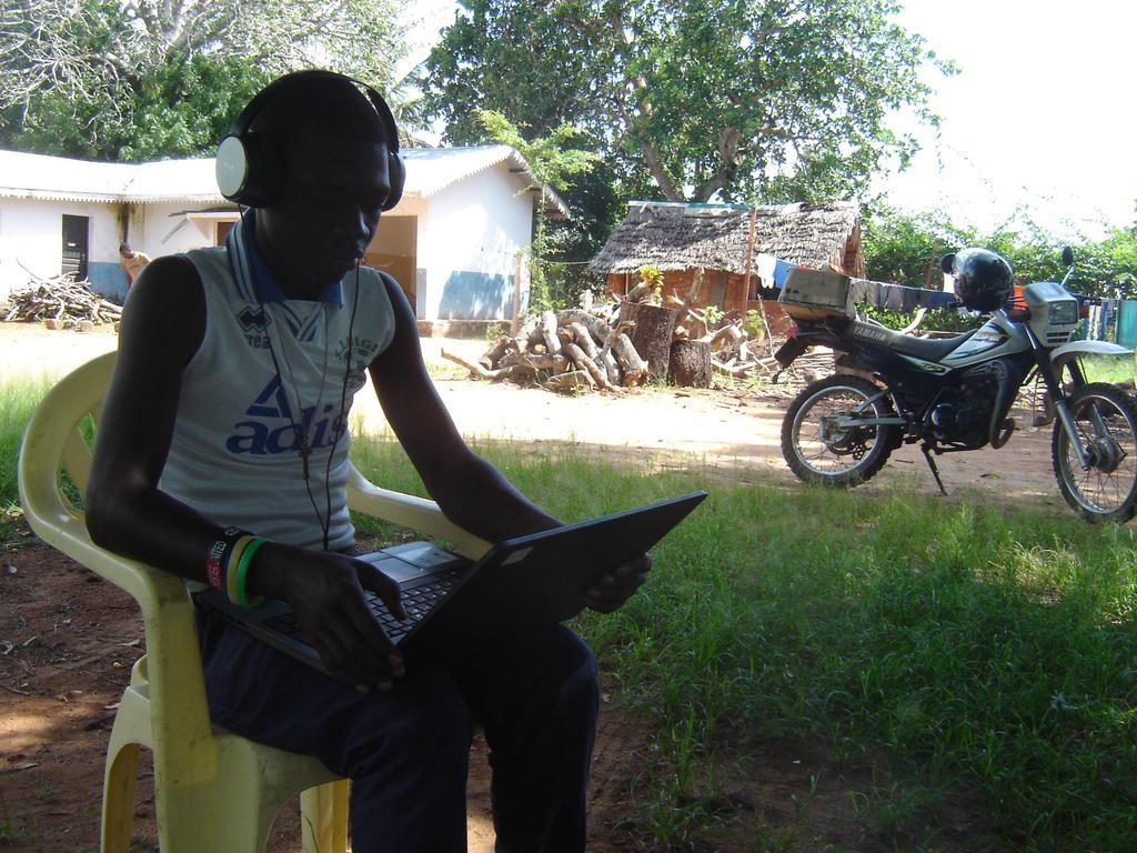 Participant using ACASI Data Collection The Global School-bases Student Health Survey (GSHS)