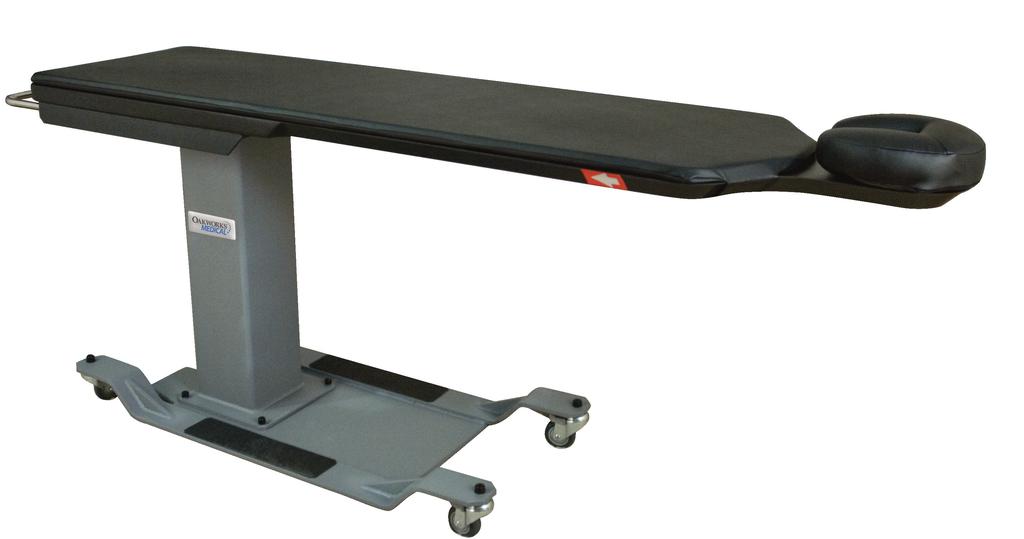 CFPMFXH Fixed Height Table C-ARM IMAGING TABLES RECTANGULAR TOP OPTION Page 11 Best value in full carbon fiber top design 500 lb.