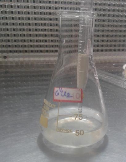 68.5ml of 0.2M each ofnah 2 PO4 and 31.5ml of 0.2M Na 2 HPO4 and 100ml water was mixed to obtain 0.1M Na-Phosphate buffer ph6.5. Substrate: 0.5% Starch in Na- Phosphate buffer. DNS reagent: 0.25 gm.
