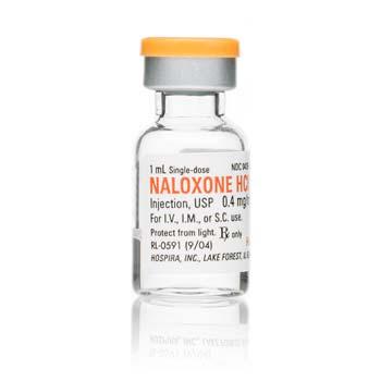 Instructions: NARCAN Nasal Spray 7 Allow 1 to 3 minutes for the naloxone to work. Continue resuscitation as necessary.