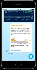 IQ (US) Actionable glucose insights Glucose Prediction AI-based 4 hour forecast ~90% accuracy
