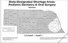 Dentists in Rural and Urban Counties, Nebraska 2008-2012 Percentage of