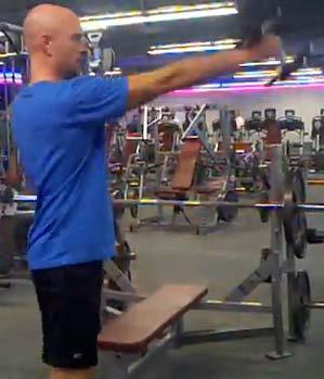 with your feet shoulder width  Squat and swing the weight between