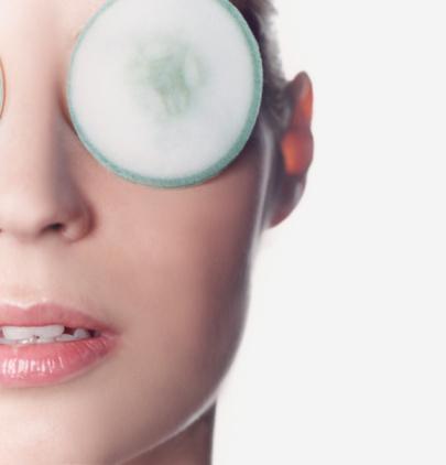 TIPS FOR DARK CIRCLES TIPS: CURATIVE: FINE PASTE: Cucumber