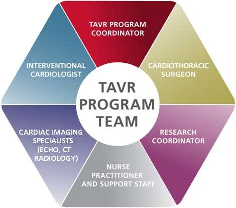TAVR Heart Team Concept Multidisciplinary approach ensures: Patient centric