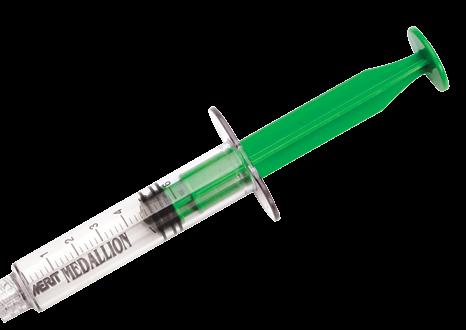 PAL Medication Labeling System Medallion Syringes prepare promote