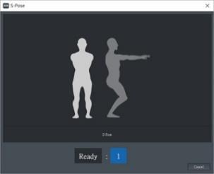 Tab 1: Master data of the participants in means and standard deviations 3D motion capturing was used to record body position and possible body movements as well as to