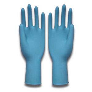 Chemotherapy gloves For safe handling of highly toxic cancer chemotherapeutic drugs Thicker and longer than surgical or examination gloves