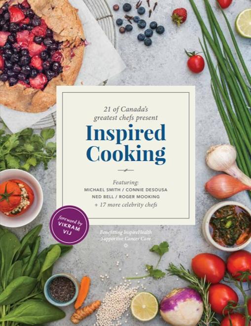 The Perfect Gift this Mother's Day A cookbook like no other, Inspired Cooking is full of heartwarming stories and whole food recipes from 21 of Canada's greatest chefs. "The best cookbook of its kind.