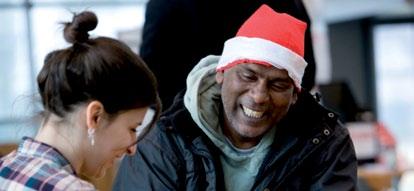 18 Crisis Impact Report 19 Warm welcome Health check Dentist Crisis at Christmas has been a lifeline... Without it, I must admit, I d be lost. Carlos, London I was a swimming teacher.
