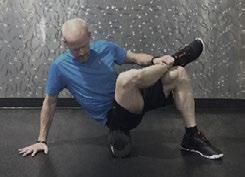 GLUTE ROLL 30 seconds on each
