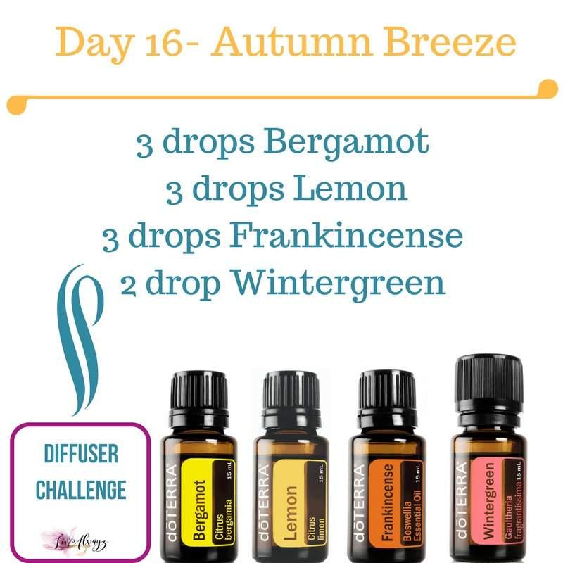 Autumn Breeze is perfect for today, as snow starts to creep in the high country here in Colorado! Bergamot is sweet, citrusy and fruity. It may help relieve anxiety, depression, stress and tension.