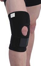 Orthopedic support Knee support with patella wrap pad provides extra compression on patellar tendon. Spiral stays help to support knee joint. Breathable Neoprene provides comfortable wear.