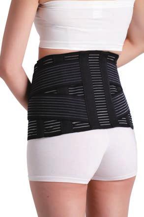 Outside strengthen strap increases perfectly fit and compression of the belt.