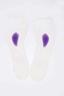 M 38-40 4½ - 6½ 7-9 CPF-1005 L 41-43 7-8½ 9½ - 11 CPF-1006 High heel silicone insoles Softer inserts absorb shock and pain on the