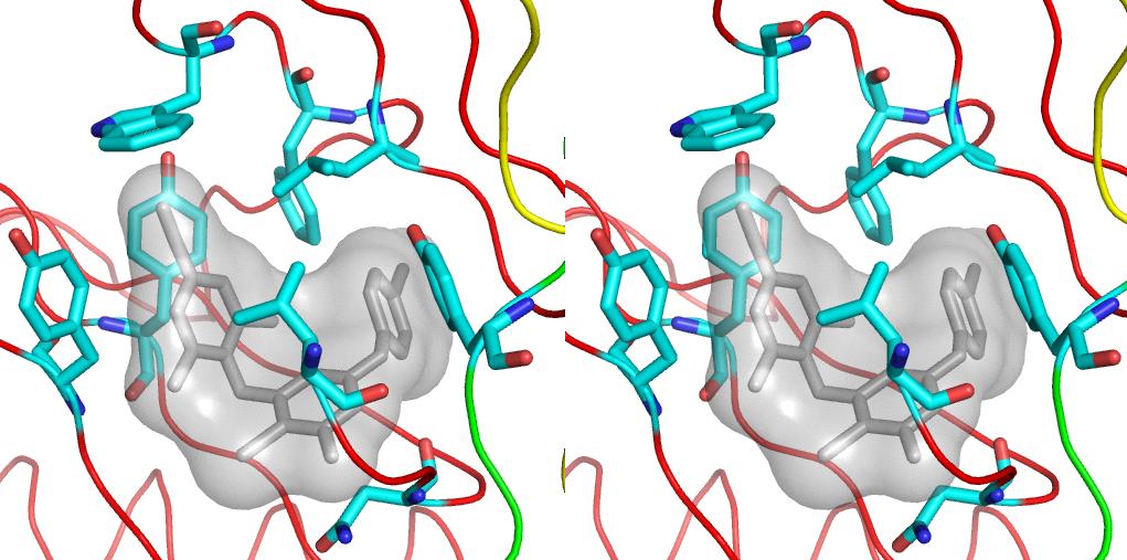 respectively. A recently approved NNRTI, etravirine, is shown in gray.