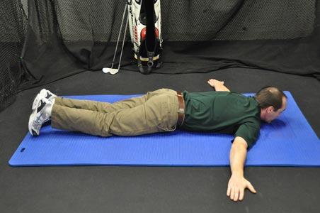 This exercise improves pelvic mobility and rotational movement