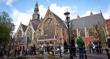 Its Museum District houses the Van Gogh Museum, works by Rembrandt and Vermeer at the