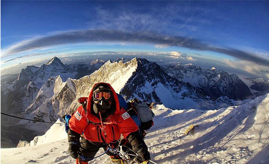 Challenge, Journey, Evolution Everest is 29, 035 ft.