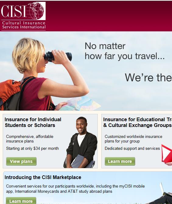 CISI Coverage Familiarize yourself with CISI Boston coverage University Slideshow Title Goes Here Review BU Study Abroad information on health insurance and travel assistance Log into online portal
