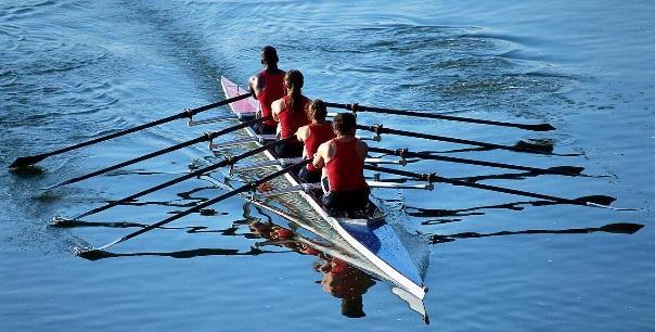 Rowing is an example of which lever system?