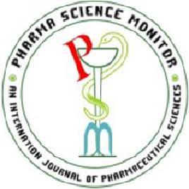 Impact factor: 0.3397/ICV: 4.10 1 Pharma Science Monitor 6(3), Jul-Sep 2015 PHARMA SCIENCE MONITOR AN INTERNATIONAL JOURNAL OF PHARMACEUTICAL SCIENCES Journal home page: http://www.pharmasm.