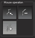 Chapter 7: User scenarios In the Mouse Operation area, the buttons for moving and deleting control