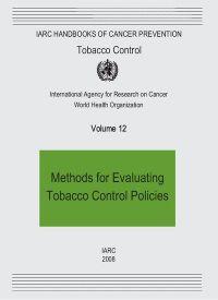 Important Resources! International Agency for Research on Cancer. (2008). IARC handbook on cancer prevention: Tobacco control (Vol.