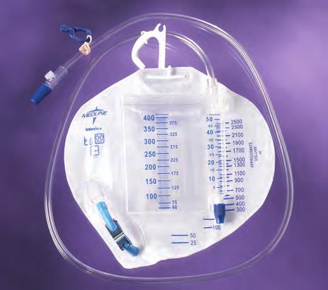 DYNC1674 Ultimate Anti-Reflux Device, exclusive Slide-Tap drainage port, infection control insert. Packaged O.R. sterile in Tyvek peel pouch. Anti-Reflux Tower, exclusive Slide-Tap drainage port.