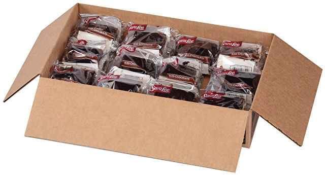 SARA LEE BAKERY Brownie CHOCOLATE ICED 2.5 OZ SS IW FROZEN # 6014526 24/2.5 OZ. Product Description Manufacturer: HILLSHIRE BRANDS, Product # 08640 Additional Description SWEET, CHOCOLATY GOODNESS WITH GOOEY ICING.