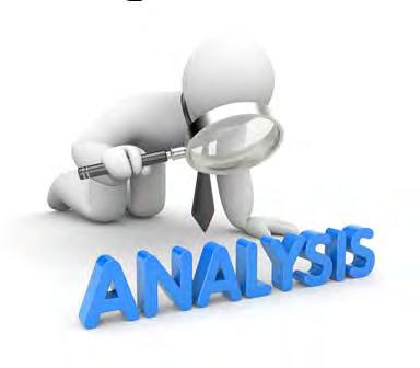 Analysis Analysis Standardized data: Length of calls, number of calls, frequency and timing of calls, wait times, etc.