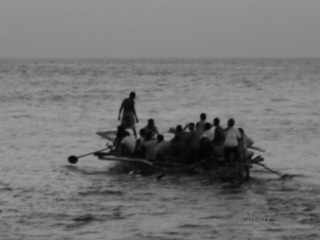 The people including local people and tourists use this moment for dolphin watching during certain time (Fig. 6), especially in the early morning. Fig. 7.