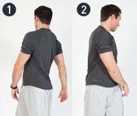 Bend sideways from the torso to the left, allowing the left arm to move down the left leg as far as