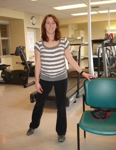 Hip Adduction Muscle targeted: Inner thigh Position: Stand tall with hands on sides