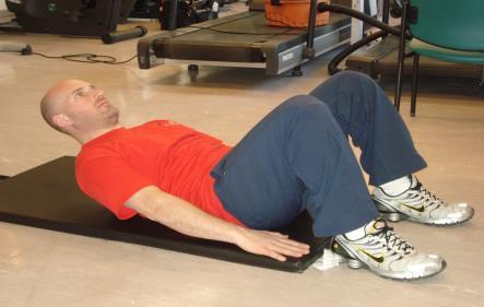 FLOOR EXERCISES Curl Up Muscles targeted: Center Abdominals (Specifically Rectus