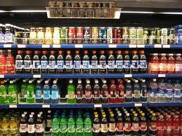 Sports Drinks v Energy Drinks Sports drinks: Beverages that may contain: carbohydrate minerals electrolytes and are intended to replenish water and electrolytes lost during exercise (AAP Clinical