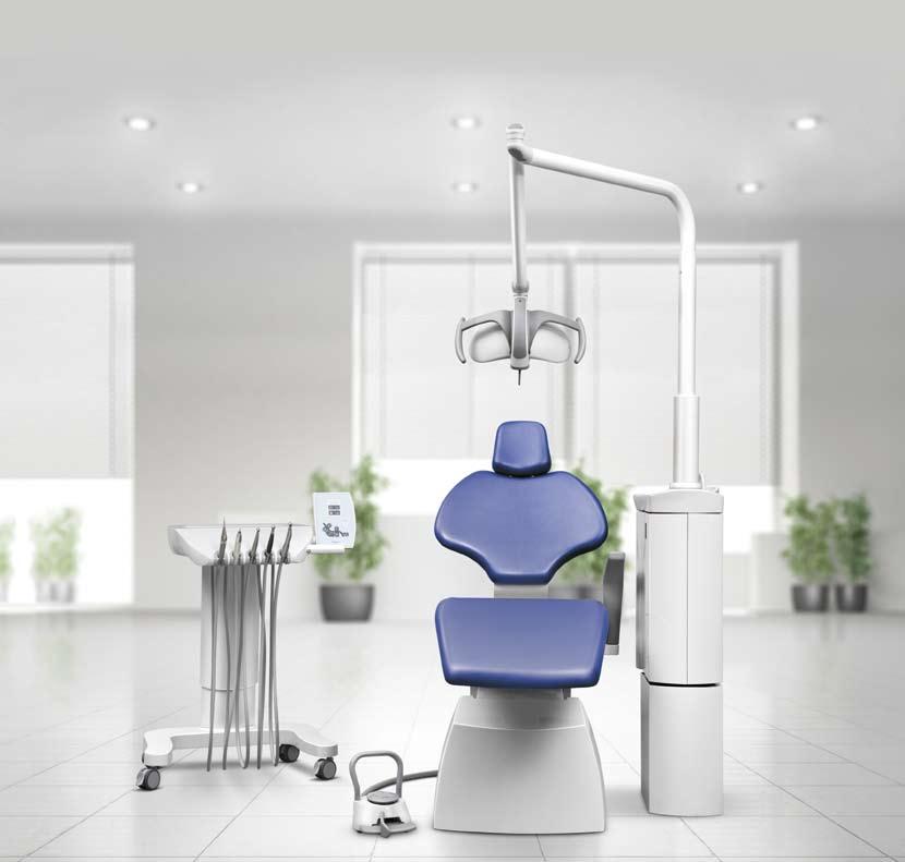 Sd-60 + Cd-25 Ambidextrous Orthodontic and Hygienist Treatment centre + Cd-25 Mobile delivery cart PUREST