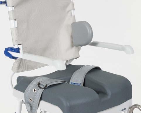 Aquatec Ocean VIP with: Ergonomic Soft Seat Hip Belt Lateral Supports Utilisation of the lateral supports helps