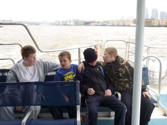 The majority of the group members struggled to name more than one or two of them. Later on the return ferry, George (Aged 10) asked why we were getting a ferry. Are we leaving the country?