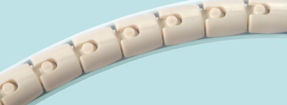 The ultra flexible delivery system with its flexible tip allows controlled step-by-step graft deployment in angles up to 90.