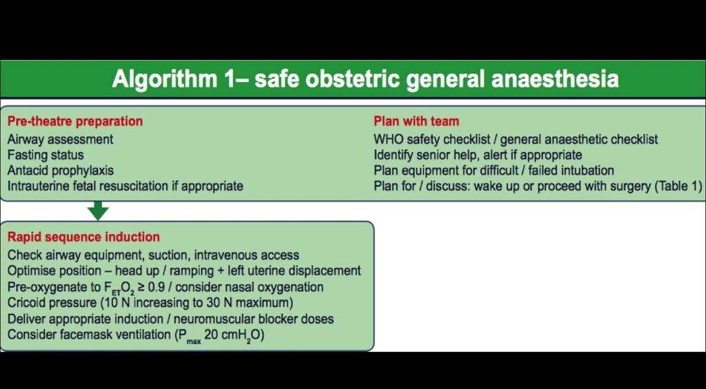 Why use THRIVE in Obstetrics? New OAA/DAS guidelines suggest nasal oxygenation [7] Mushambi MC, et al.