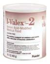 Metabolic Products l-valex -2 Amino Acid-Modified Medical Food Description/Indications Nutrition support of children and adults with a disorder of leucine catabolism.