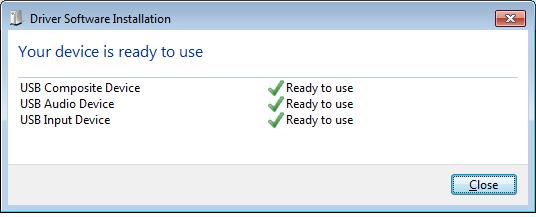 Next you need to confirm or set the Default Windows sound card settings.
